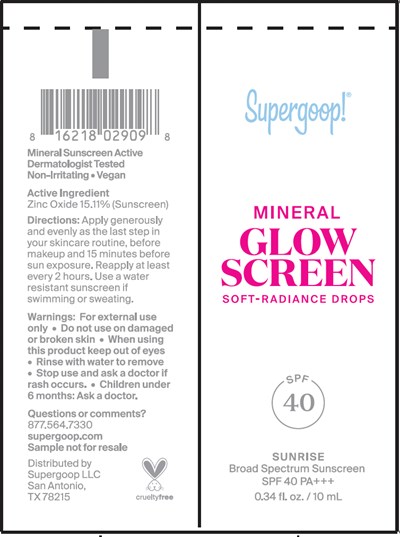 Tube (Mineral Glowscreen Sunrise 10 mL Tube)
